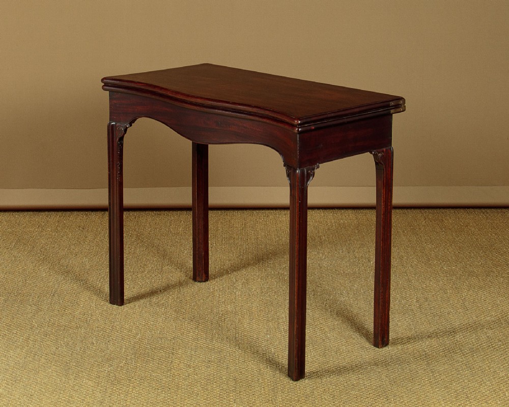 George II Fold Over Supper Table c.1750