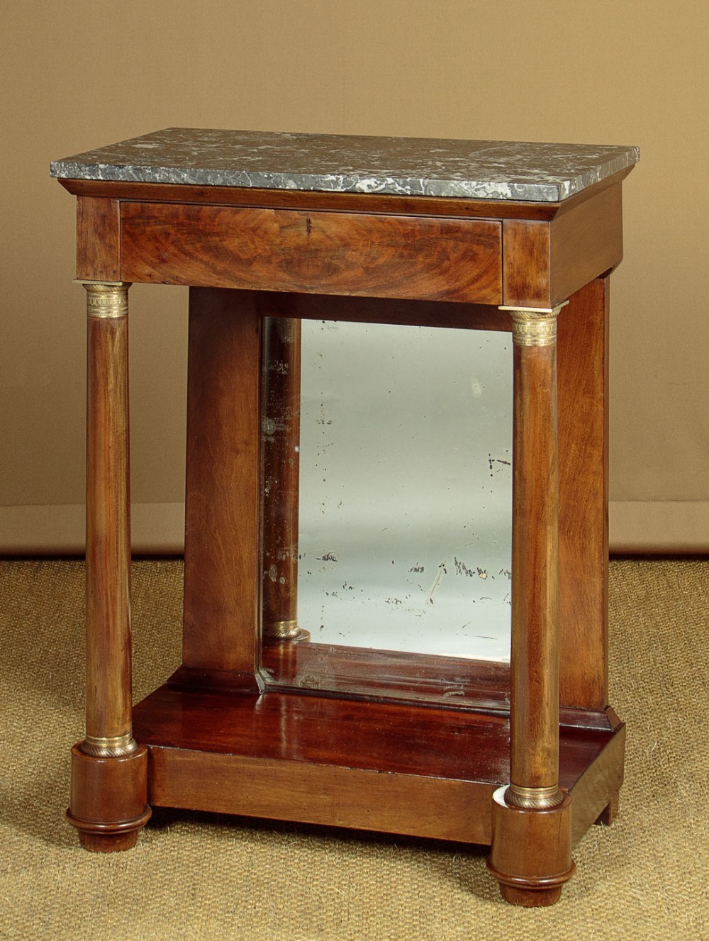 Small Marble Top Console Table c.1860