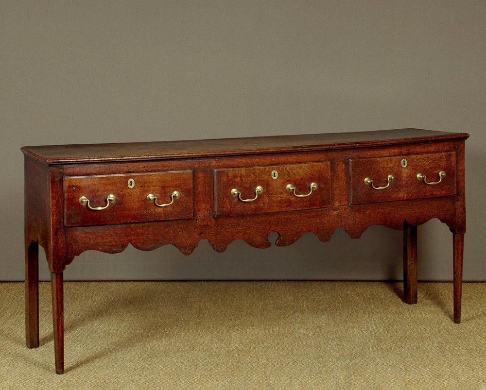 Welsh Oak Dresser Base c.1780