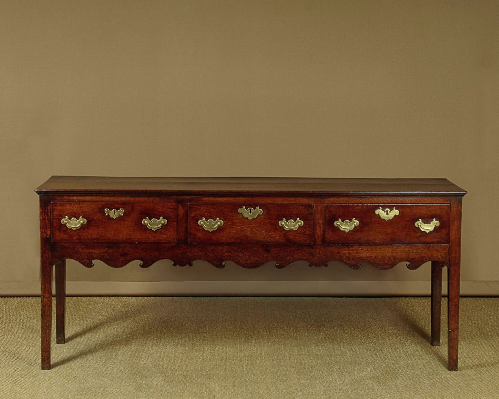 Welsh Oak Dresser Base c.1780