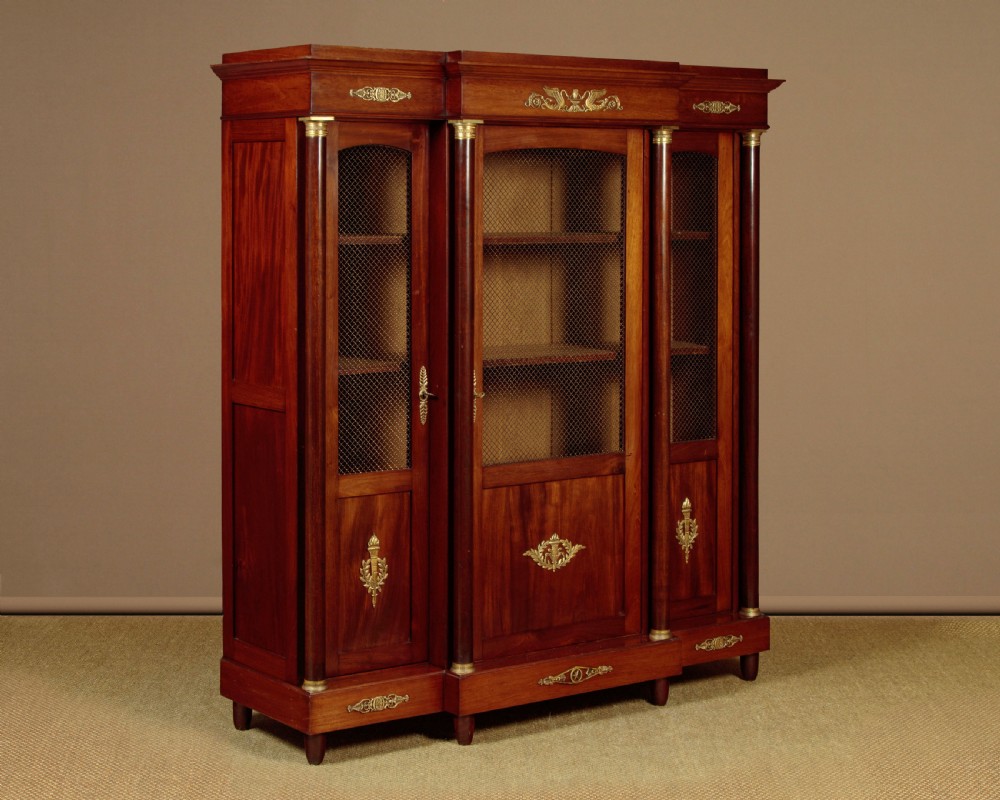 Empire Style Bookcase c.1930