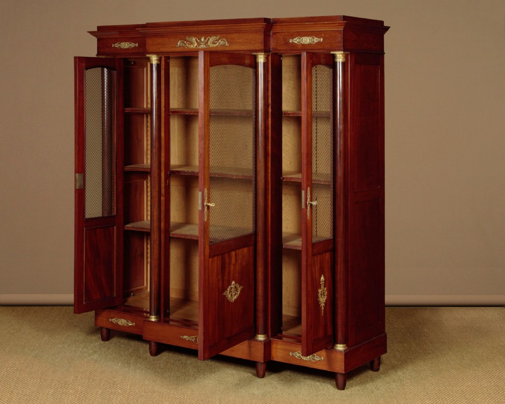 Empire Style Bookcase c.1930 View IV