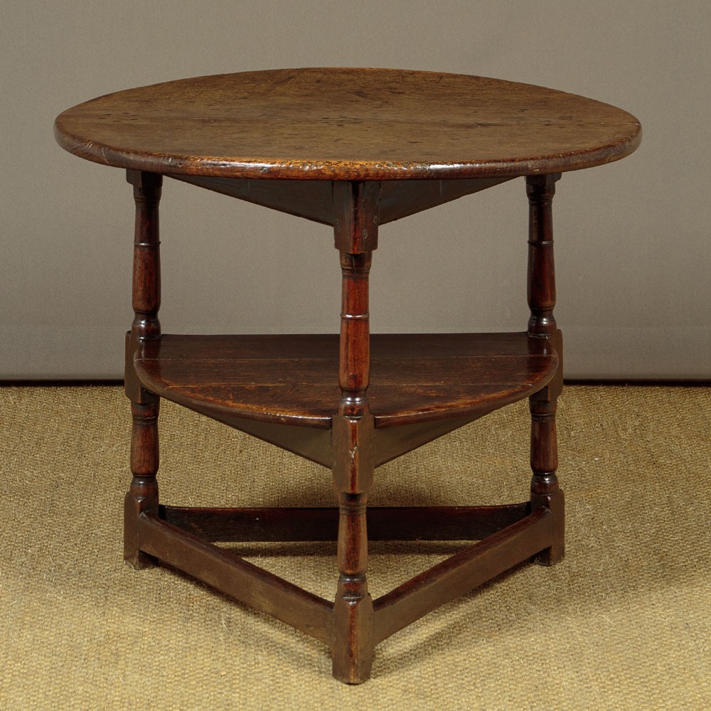 Welsh Oak Cricket Table c.1760