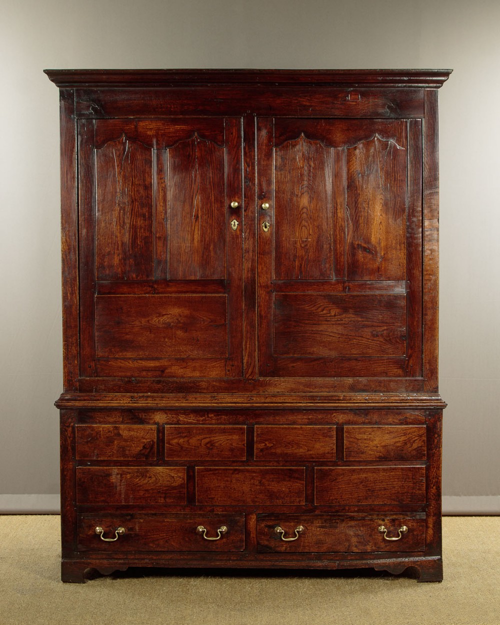 Welsh Oak Tack Cupboard c.1740