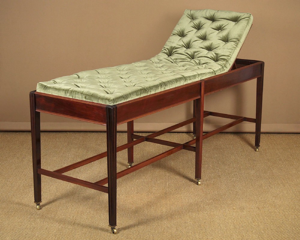 Edwardian Reclining Consultation Couch c.1910