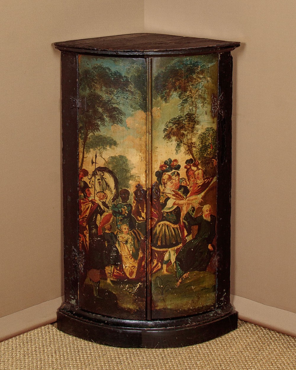 Painted Corner Cabinet c.1780