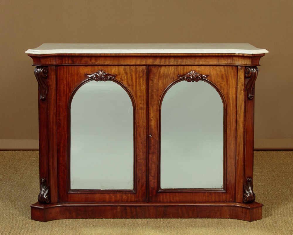 Marble Top Side Cabinet c.1860