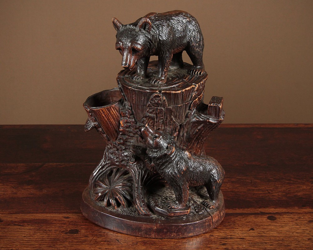 Black Forest Bear Tobacco Jar c.1900