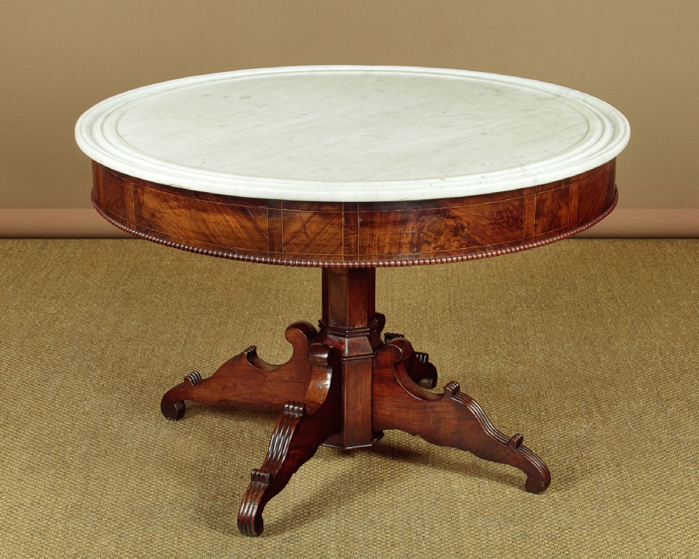 Marble Top Gueridon Centre Table c.1860