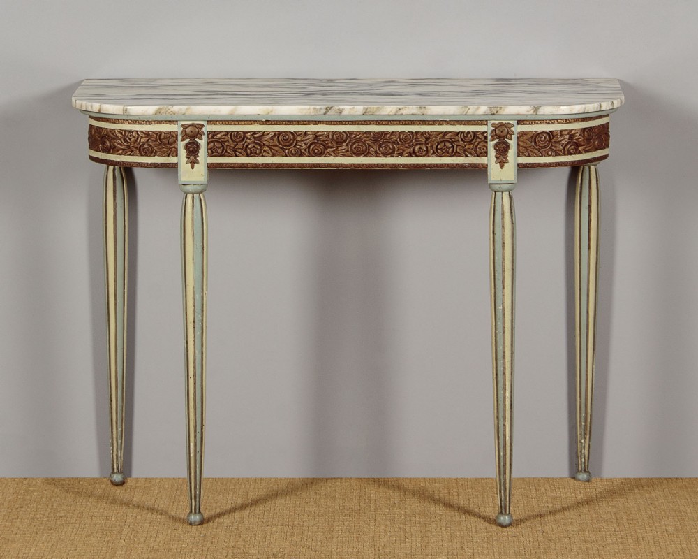 Art Deco Painted Console Table c.1930