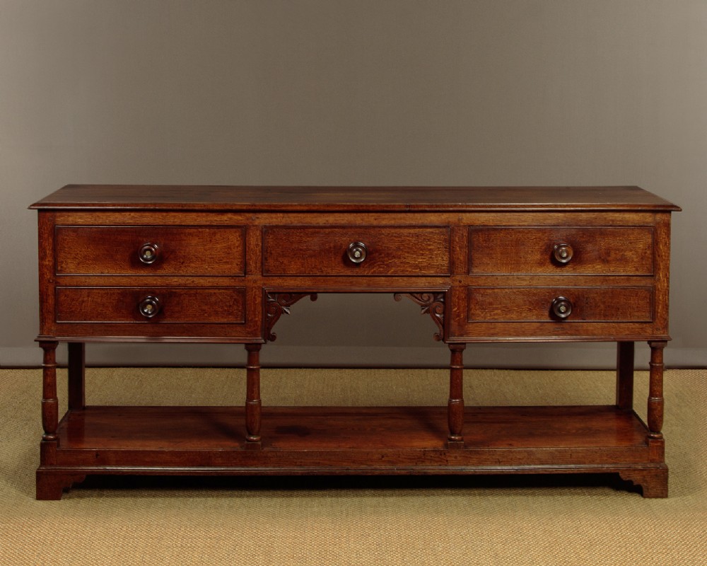 Welsh Open Potboard Dresser Base c.1820