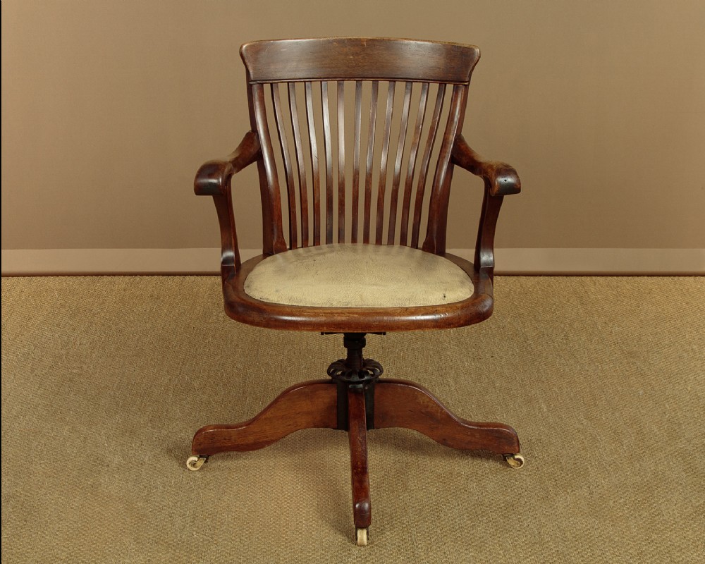 Revolving Office Desk Chair c.1910