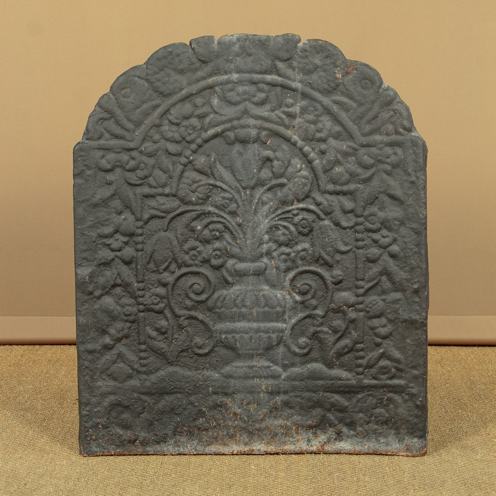 Cast Iron Fireback c.1900