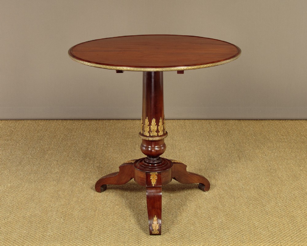 French Empire Tripod Table c.1820