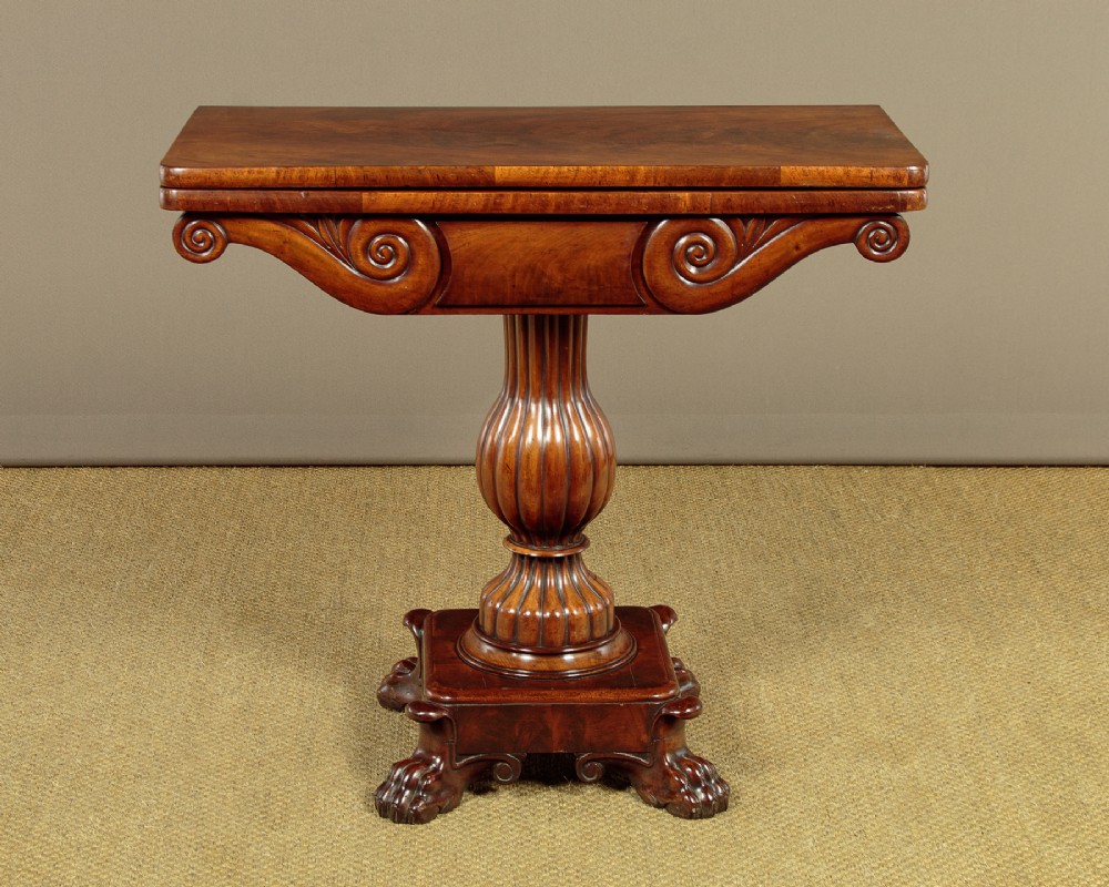 Small Fold Over Games Table c.1830