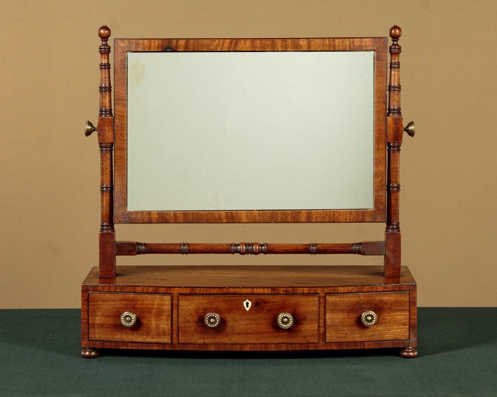 Small Mahogany Toilet Mirror c.1830