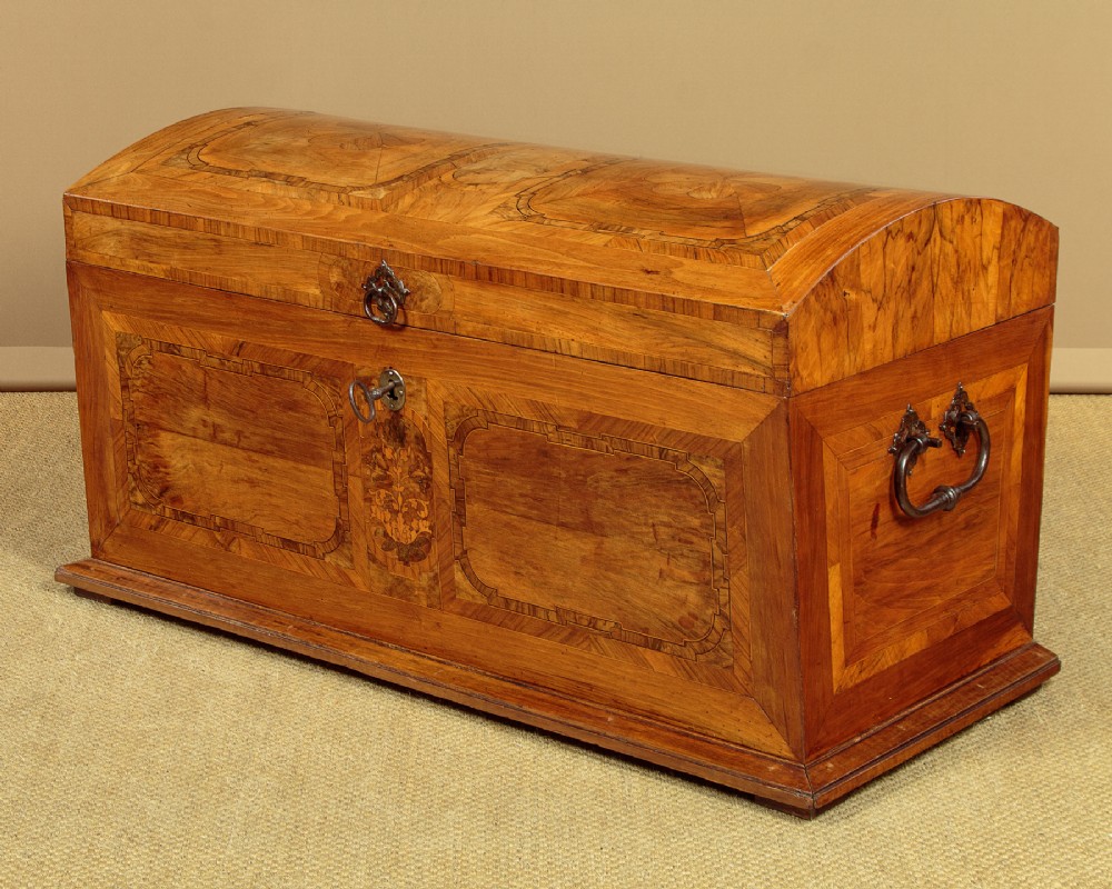 Large Parquetry Inlaid Chest c.1780