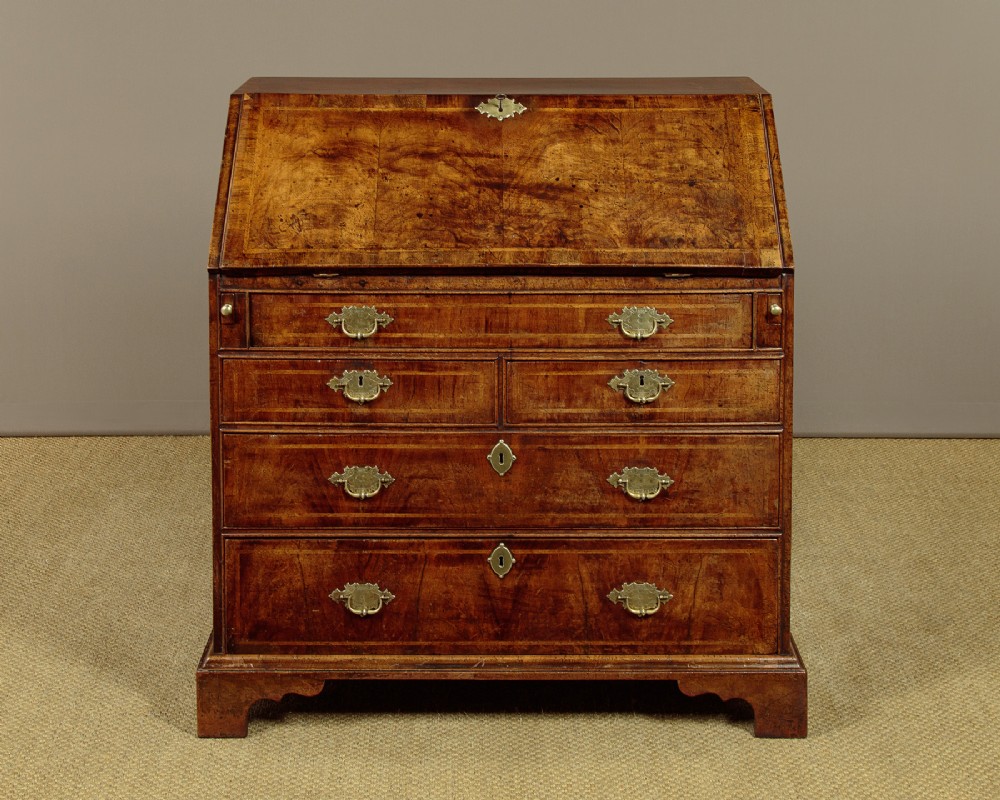George I Walnut Bureau c.1720