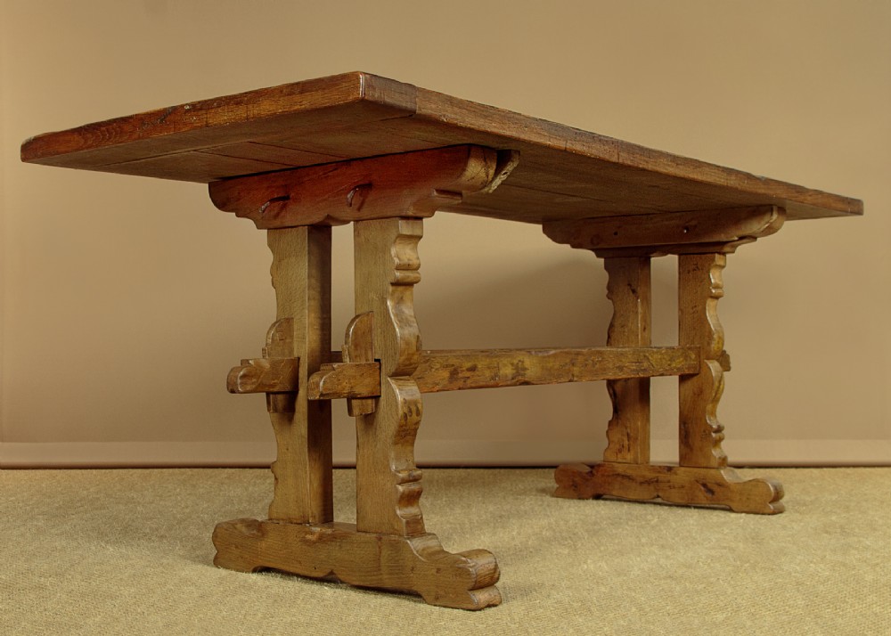 Oak Refectory Dining Table c.1930