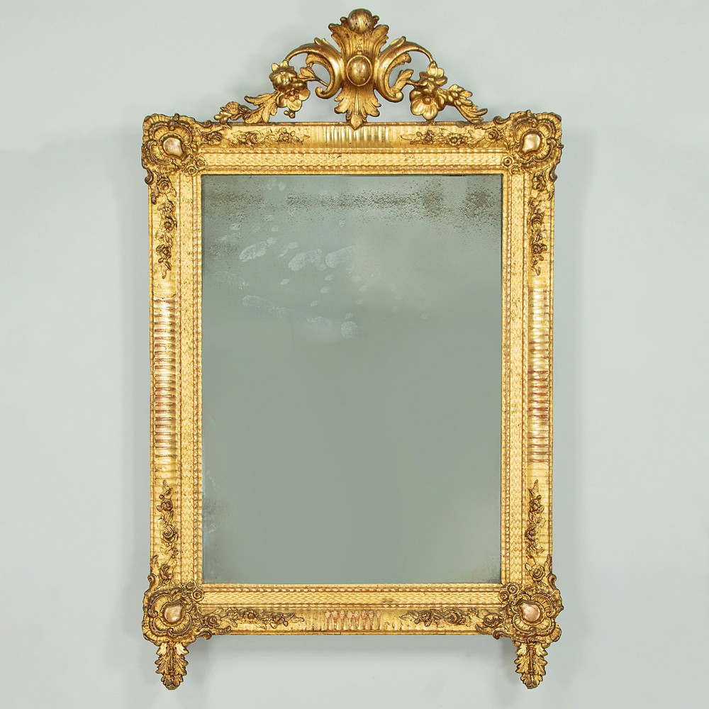 Gilded Wall Mirror c.1860