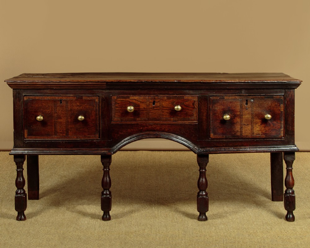 18th.c. Oak Dresser Base c.1750