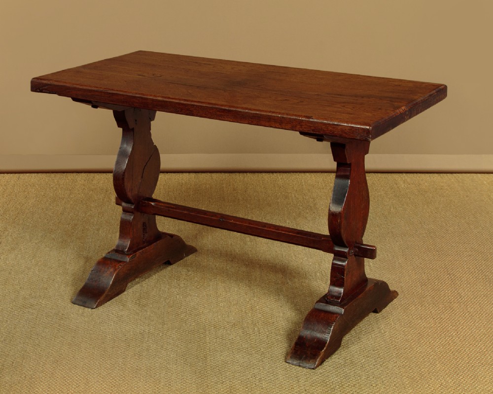 Small Oak Refectory Dining Table c.1920