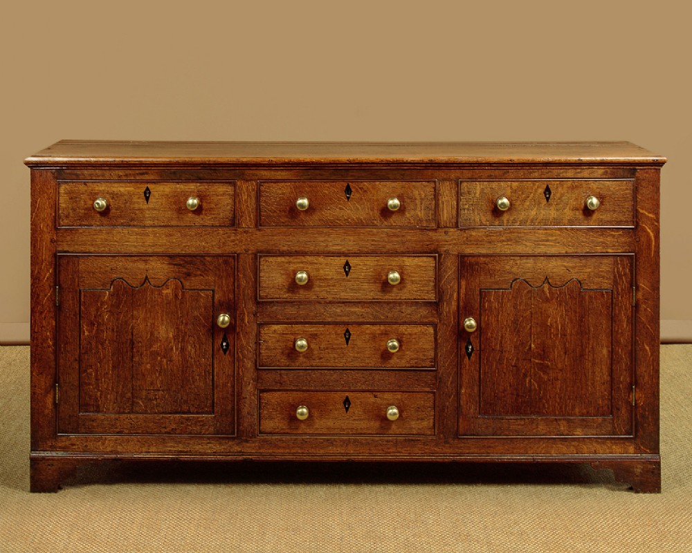 Oak Welsh Dresser Base Sideboard c.1820