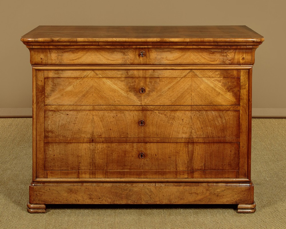 French Walnut Commode c.1840