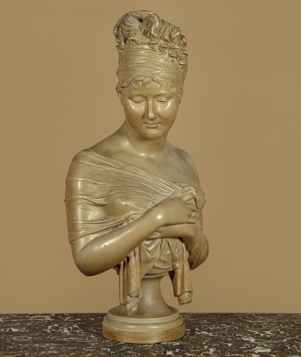 Terracotta Bust of Madame de Recamier c.1900