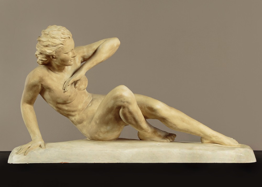 Art Deco Sculpture of a Female Nude c.1930