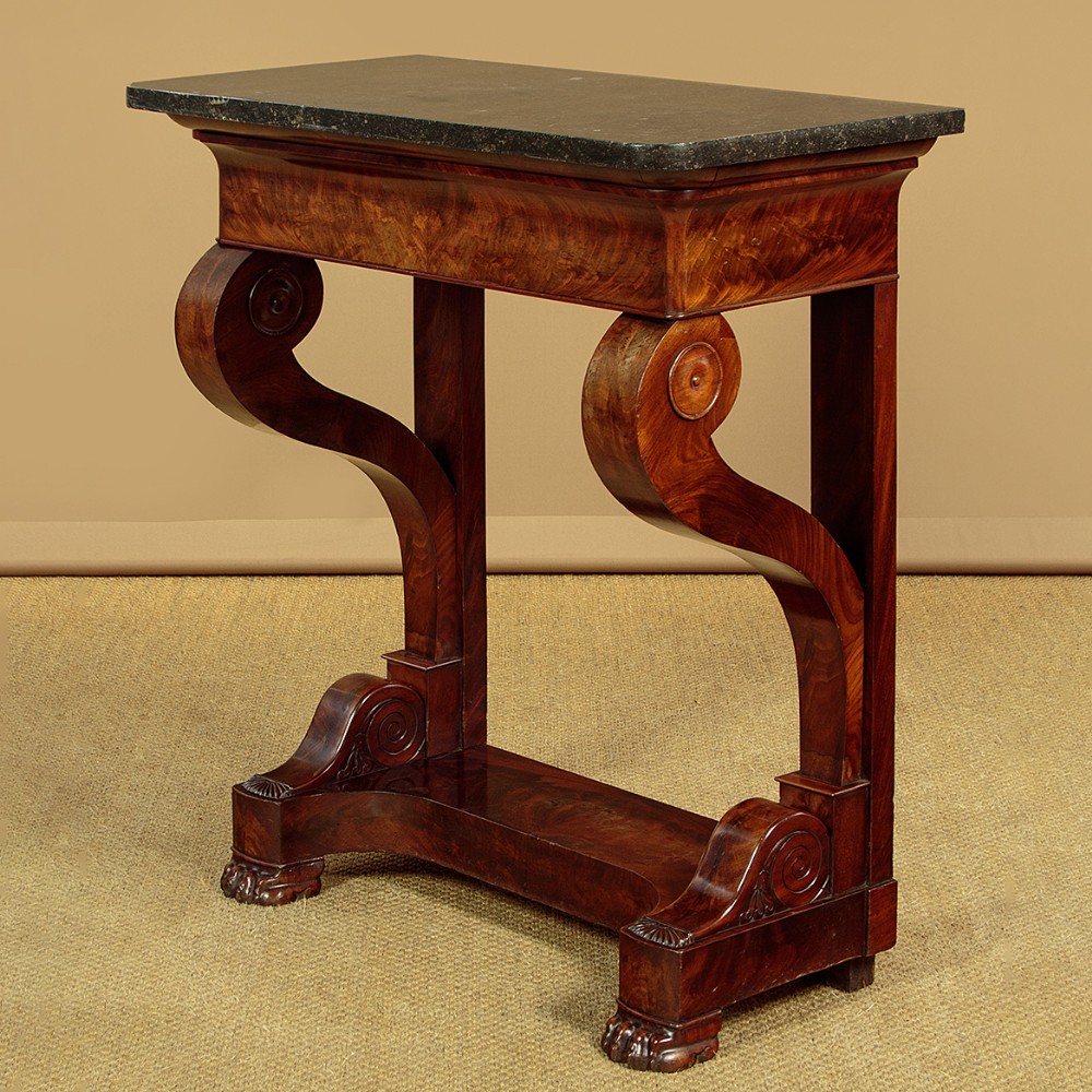 Small Mahogany Console Table c.1840