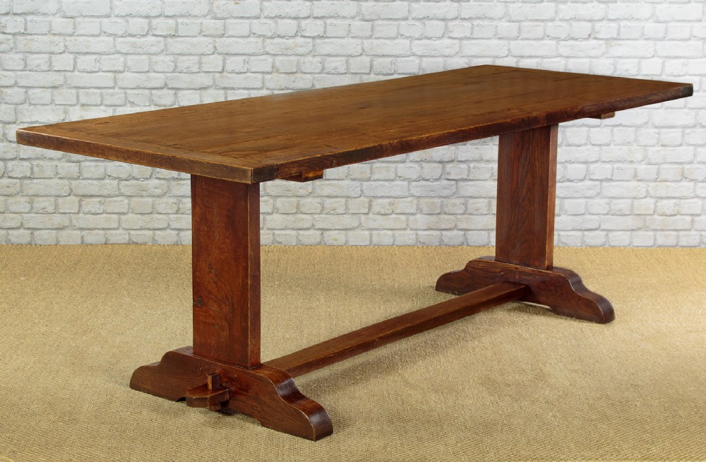 Oak Refectory Dining Table c.1910