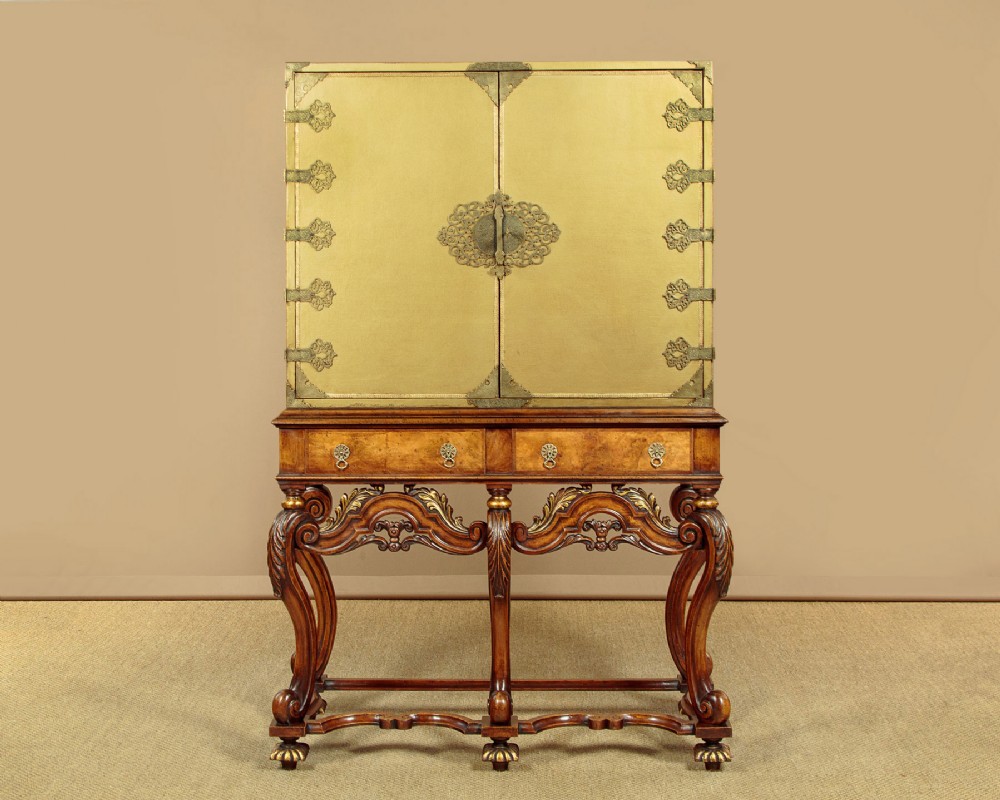 18th.c. Style Cocktail Cabinet On Stand c.1930