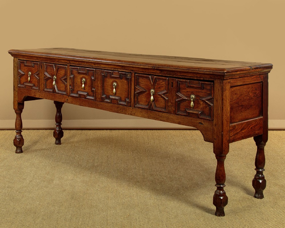 Oak Dresser Base c.1780