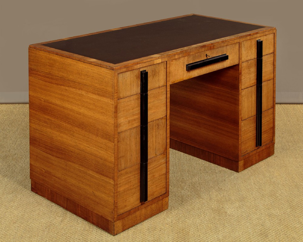 Art Deco Kneehole Desk by Waring & Gillow c.1930