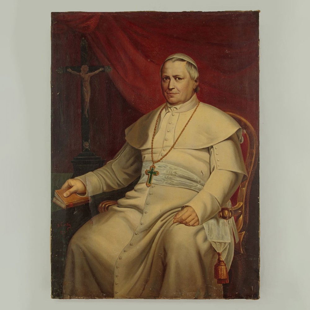 Large Portrait of Pope Pius IX c.1870