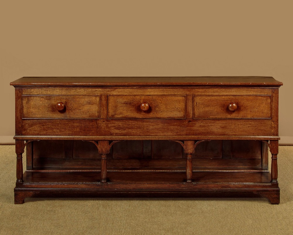 Welsh Dresser Base with Potboard c.1810
