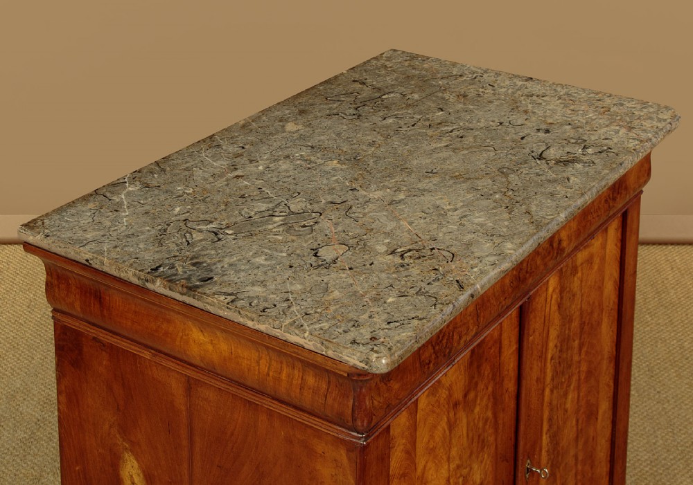 Small Louis Philippe Walnut Side Cabinet c.1840 View V