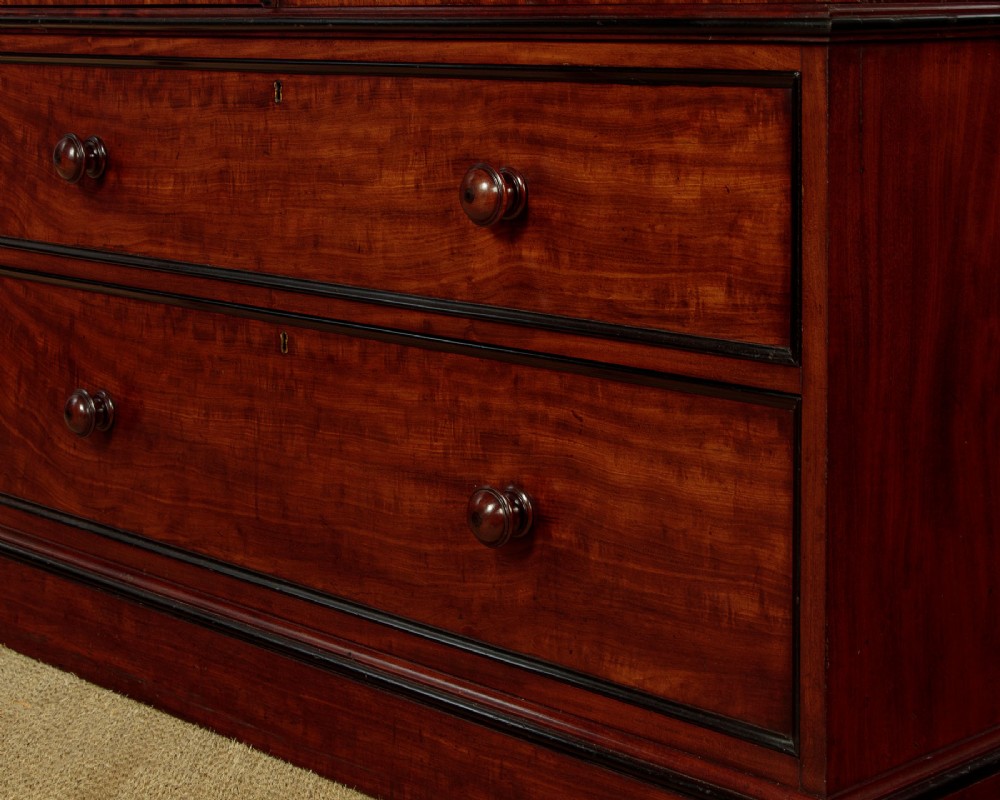 Mahogany Wardrobe by Lamb of Manchester c.1860 View X