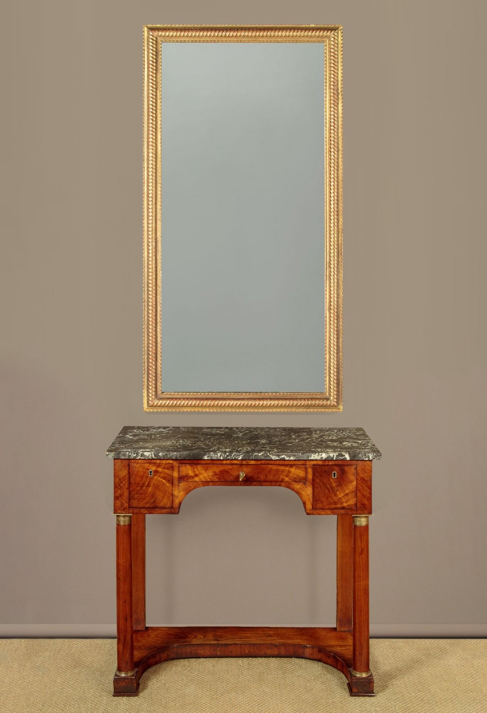 Gilt Frame Mirror c.1870 View II