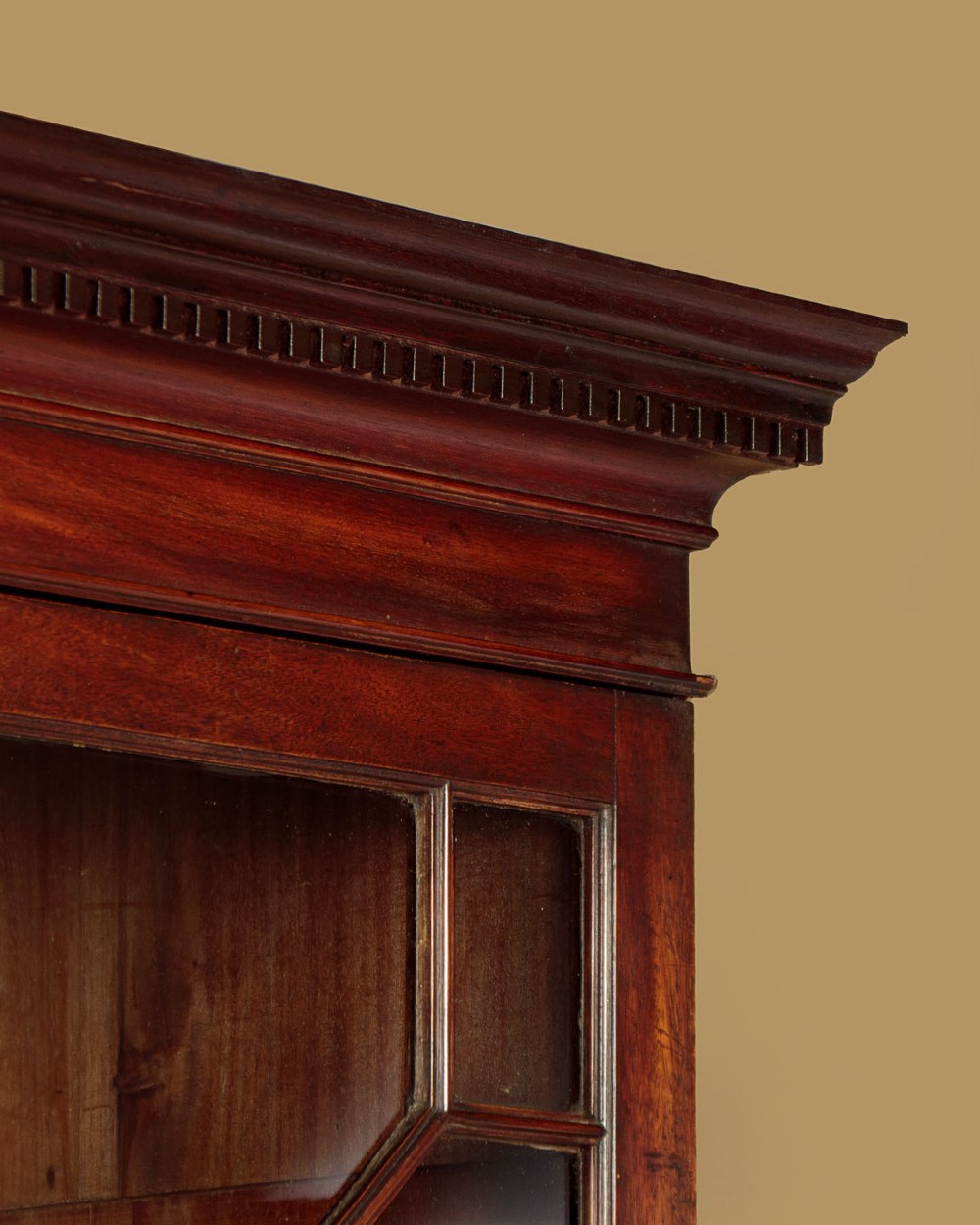 Georgian Mahogany Estate Bookcase c.1800 View IV