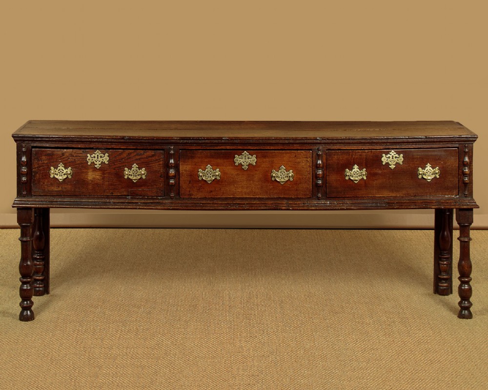 18th.c. Oak Dresser Base c.1740