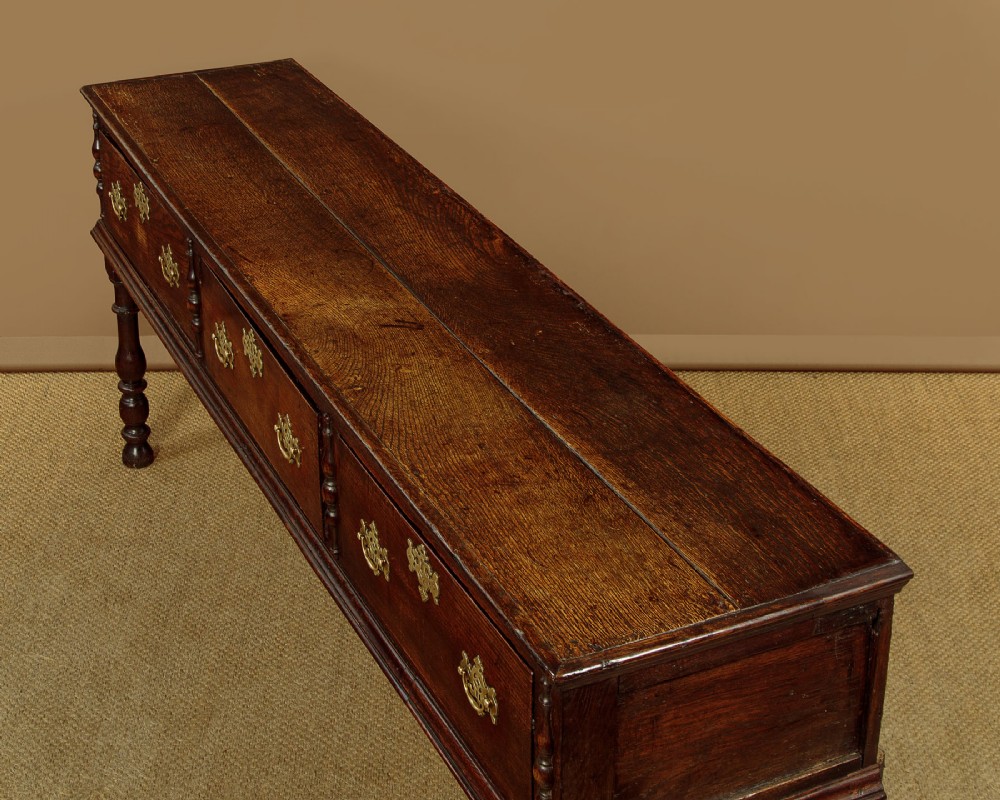 18th.c. Oak Dresser Base c.1740 View V