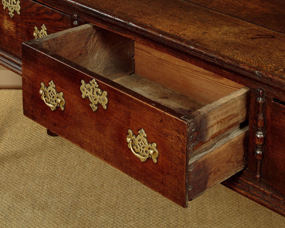 18th.c. Oak Dresser Base c.1740 View VII