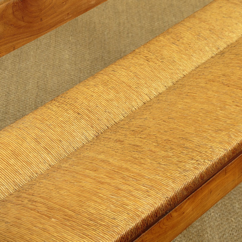 French Cherrywood Settle c.1910 View VI
