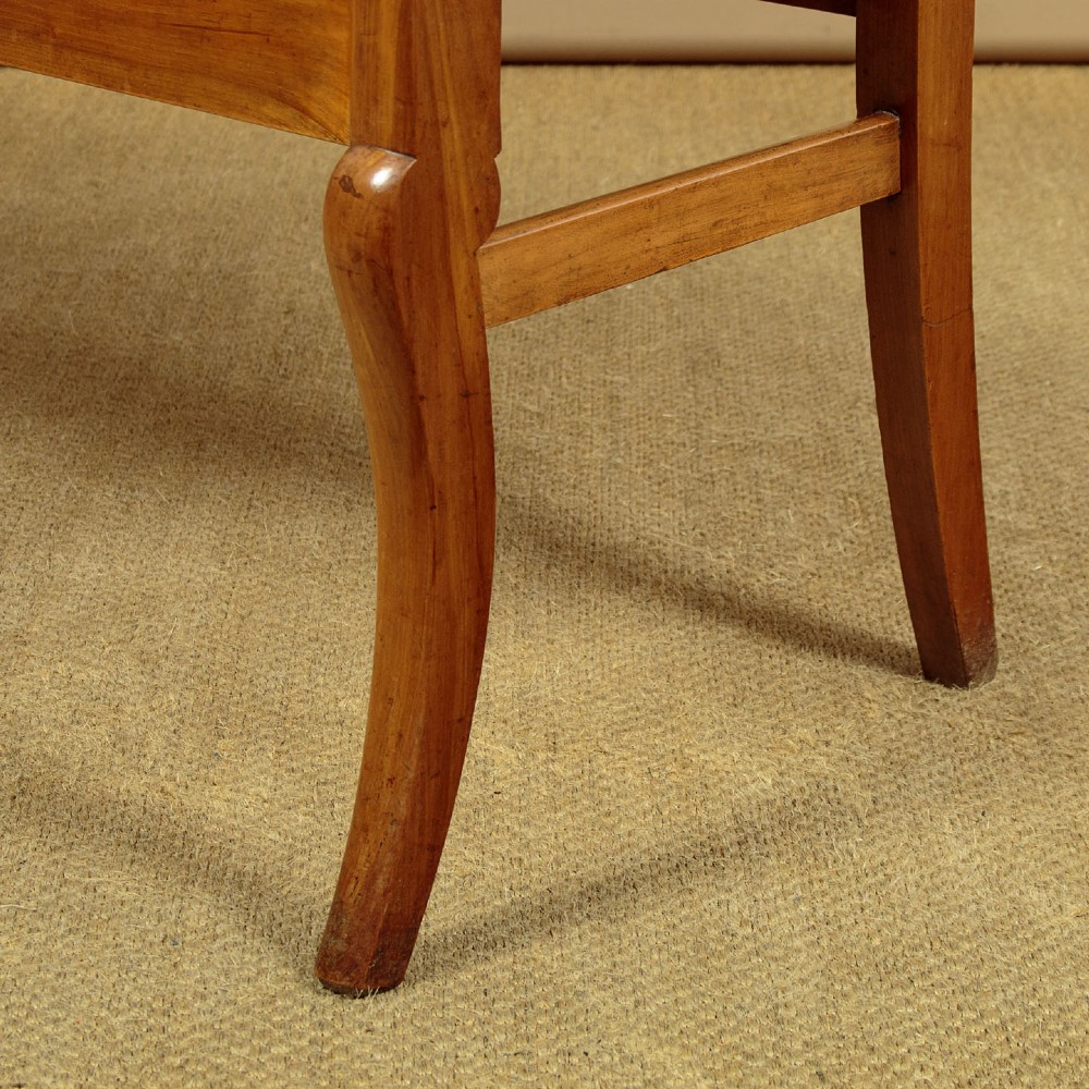 French Cherrywood Settle c.1910 View VIII