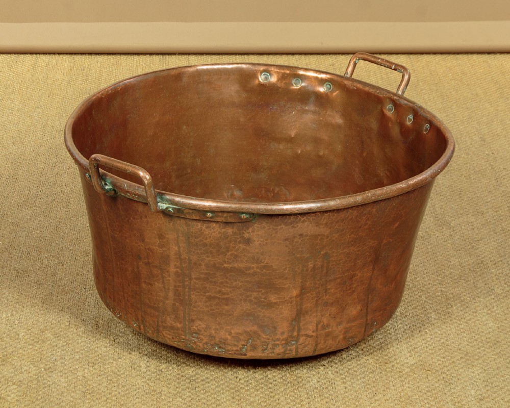 Large Copper Log Bin c.1890 View V