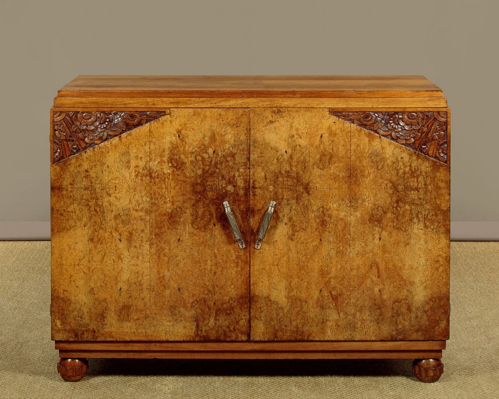 Small Art Deco Side Cabinet c.1930
