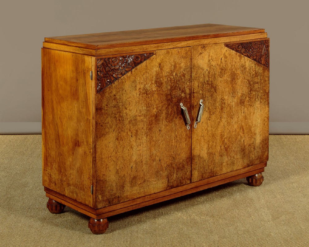 Small Art Deco Side Cabinet c.1930 View III