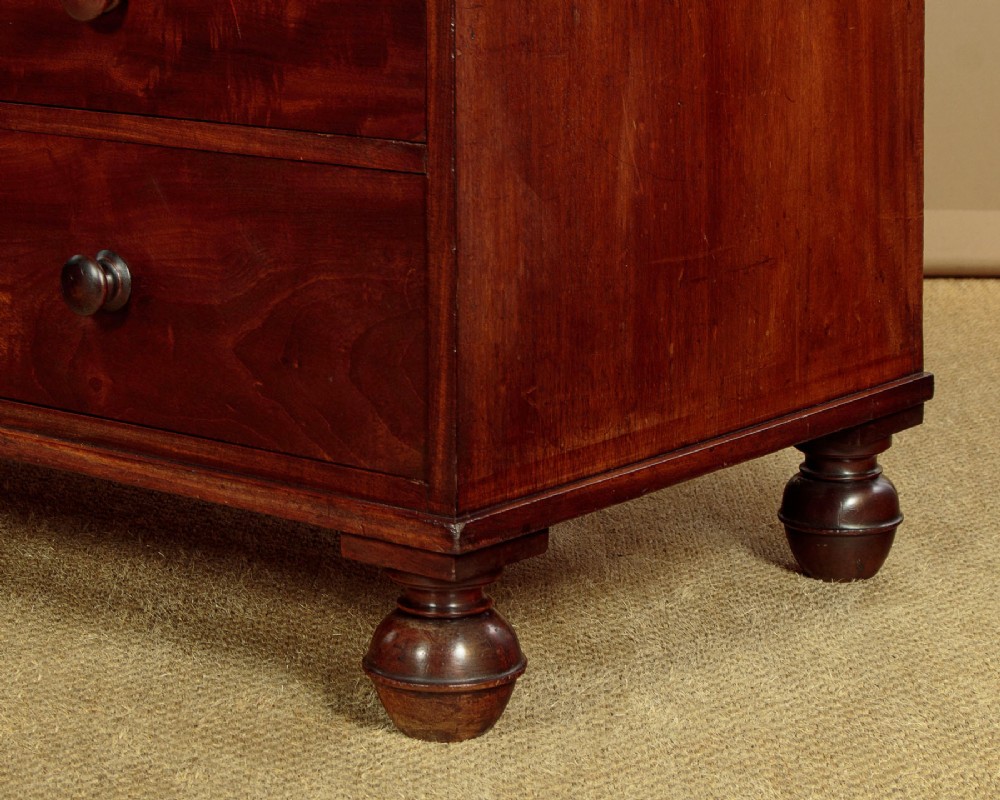 Mahogany Wardrobe or Linen Press c.1860 View XIII